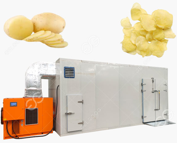Industrial Potato Chips Dehydrator Machine 